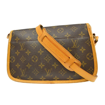 Louis Vuitton Sologne Monogram, Brown, Canvas, Shoulder Bag