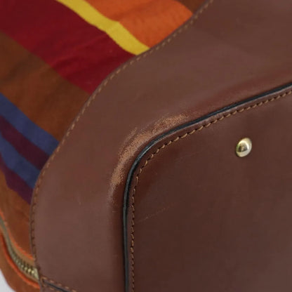Celine Vintage Canvas, Multicolour, Canvas, Shoulder Bag