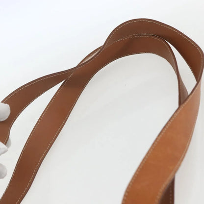 Celine Vintage Macadam Shopper Tote Canvas and Leather, Brown, Canvas, Tote Bag