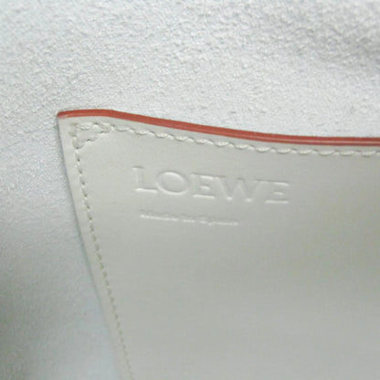 Loewe Balloon Bucket Leather, White, Leather, Handbag