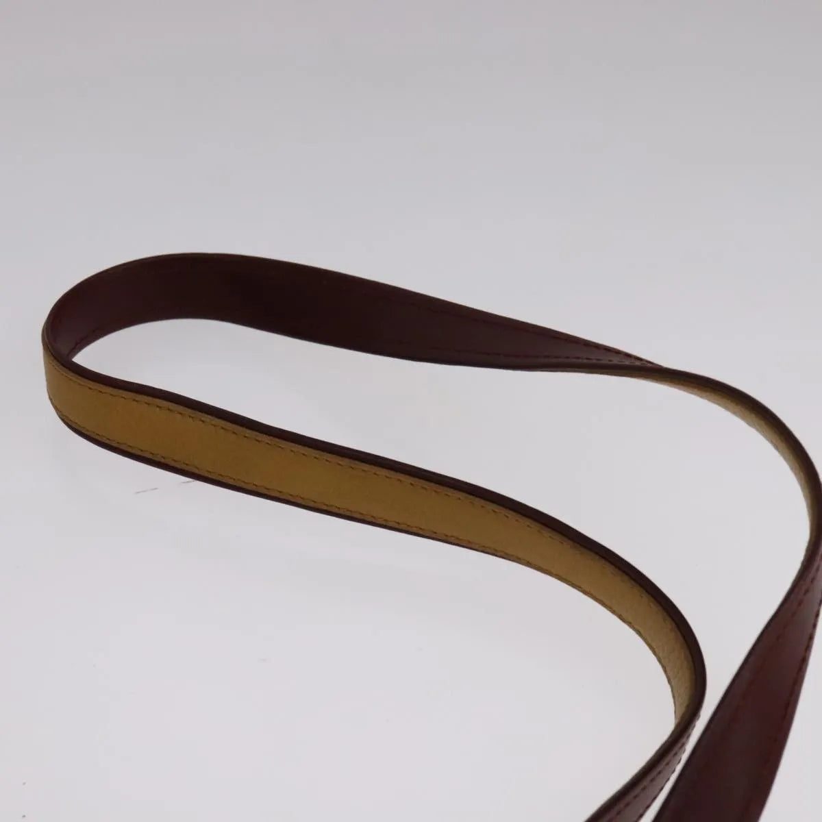 cartier Must de Cartier seau Leather, Yellow, Leather, Shoulder Bag