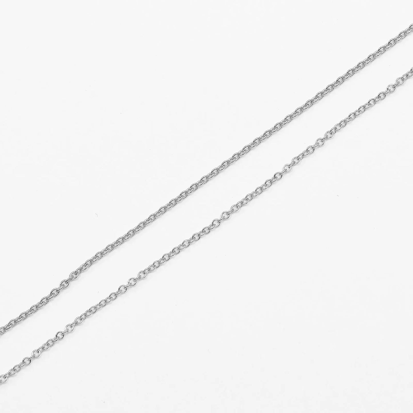 Tiffany & Co. Oval Key Pendant Platinum and Diamonds, Silver, Platinum, Necklace