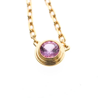 Cartier Cartier D'Amour 1 Pink Sapphire 18K Rose Gold, Gold, Pink Gold, Necklace