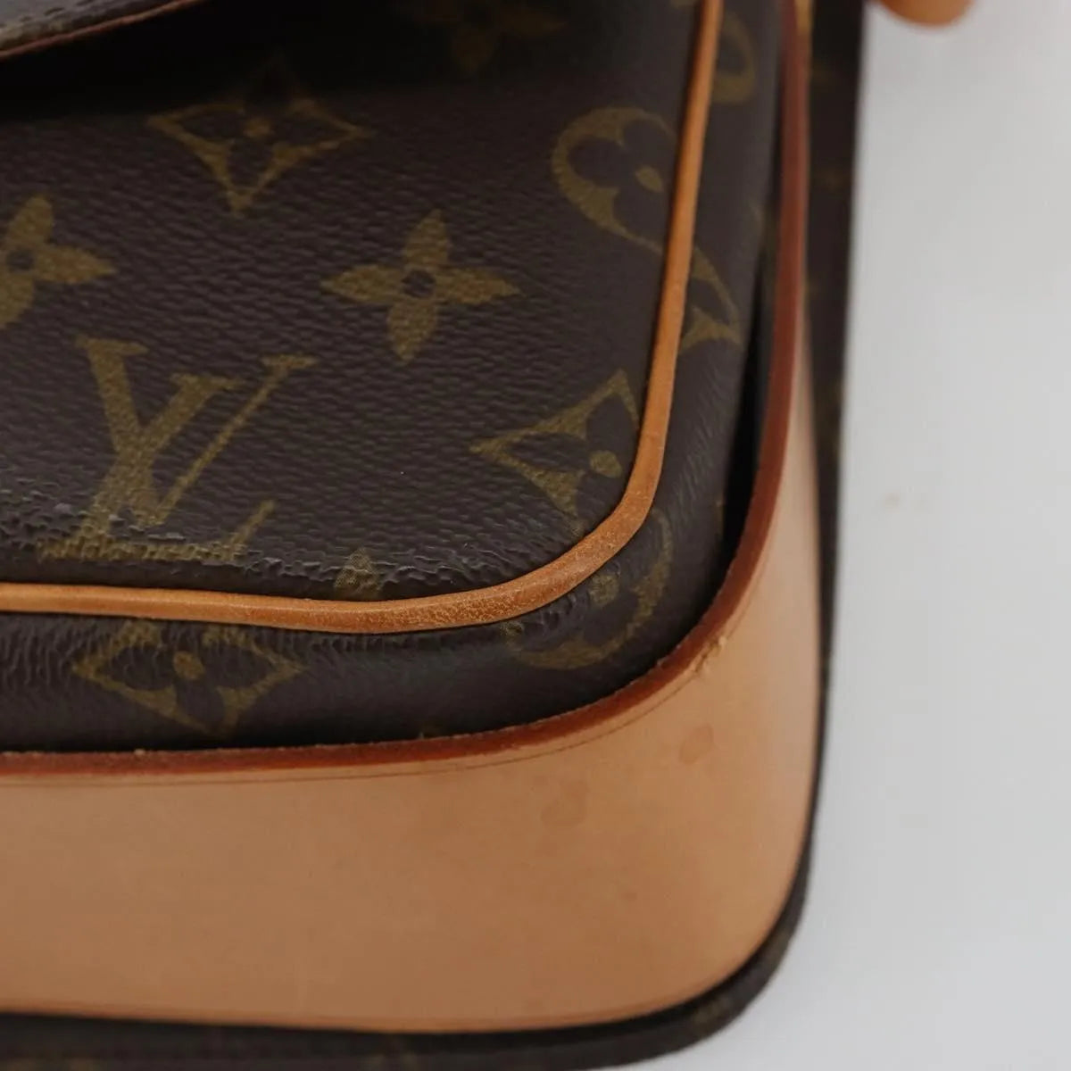 Louis Vuitton Cartouchiere Monogram Canvas, Brown, Canvas, Shoulder Bag
