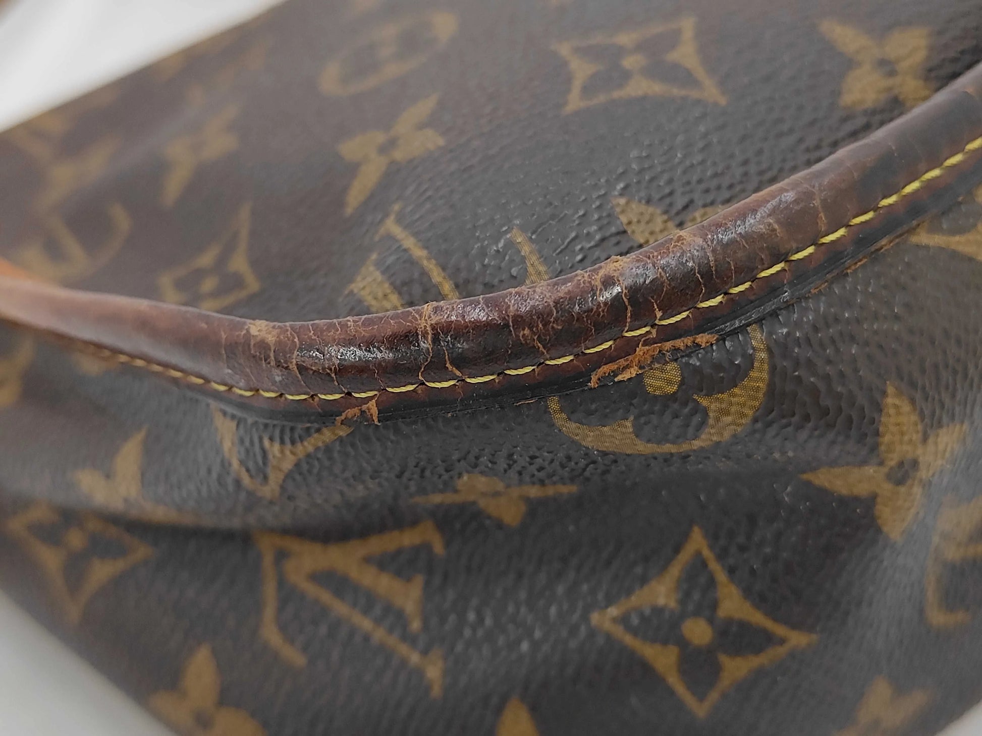 Louis Vuitton Menilmontant Monogram Canvas, Brown, Canvas, Handbag