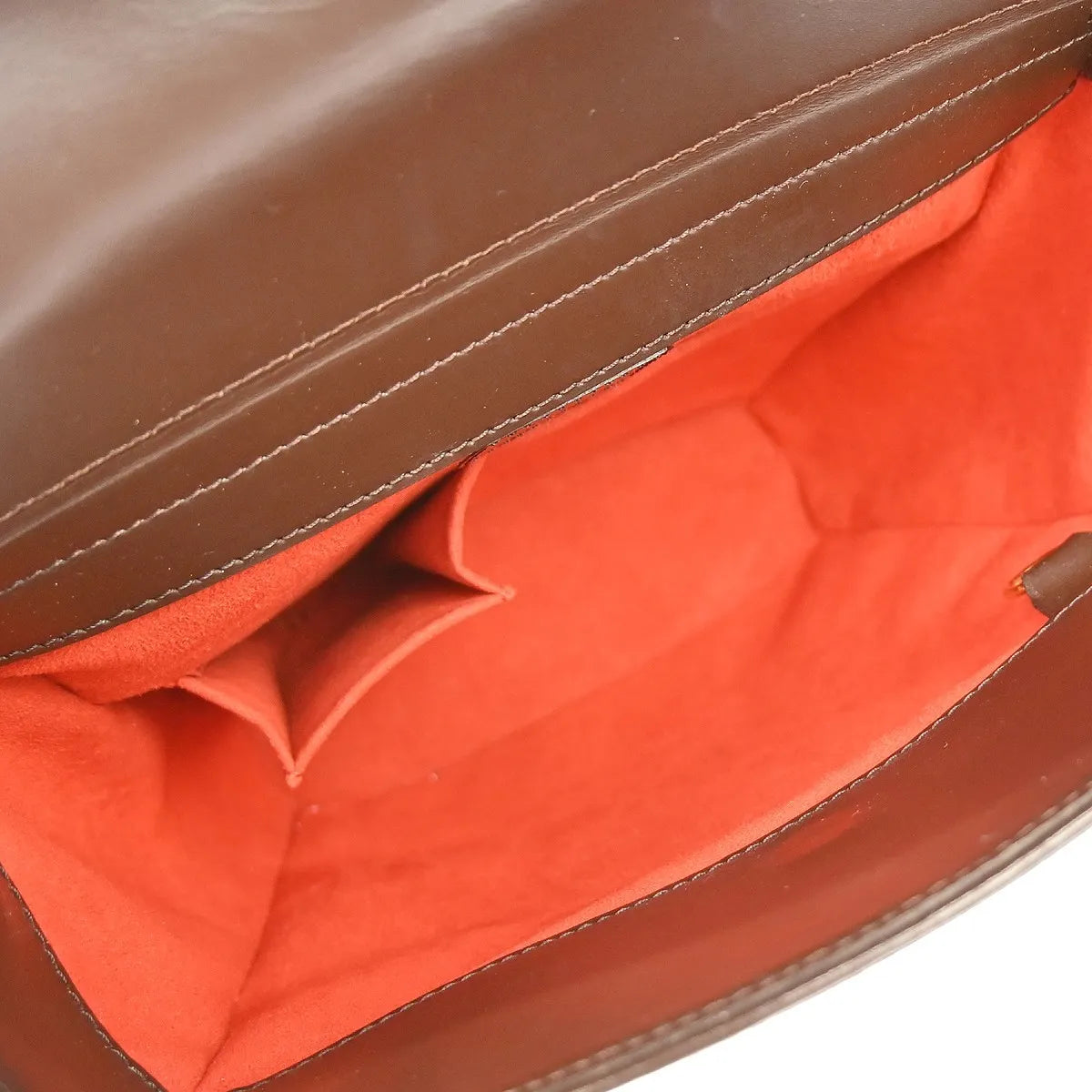 Louis Vuitton Sarria Damier, Brown, Canvas, Handbag