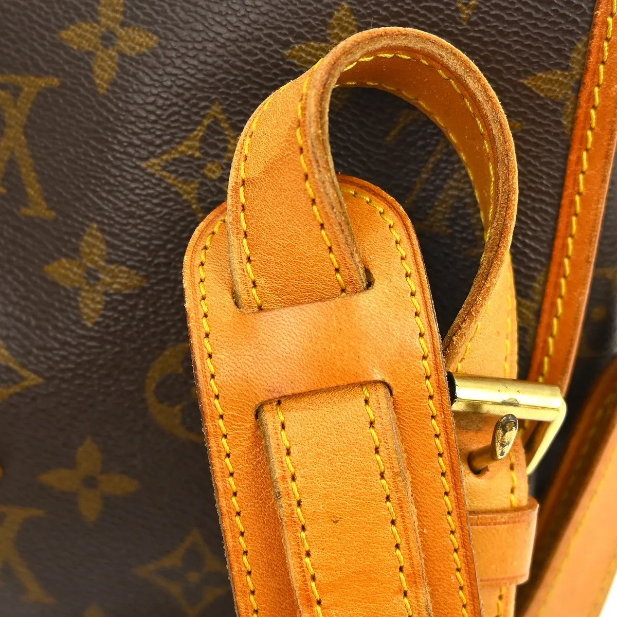 Louis Vuitton Saumur Monogram Canvas, Brown, Canvas, Shoulder Bag