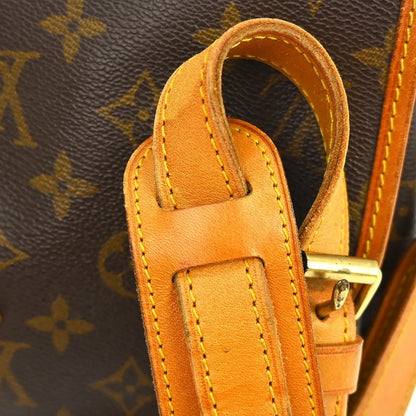 Louis Vuitton Saumur Monogram Canvas, Brown, Canvas, Shoulder Bag