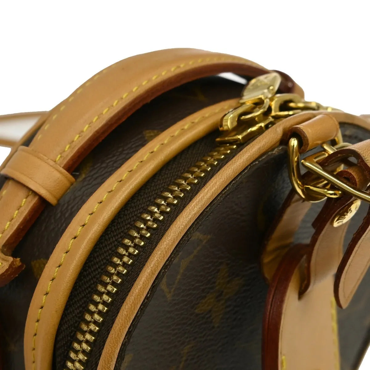 Louis Vuitton Boîte Chapeau Canvas, Brown, Canvas, Clutch