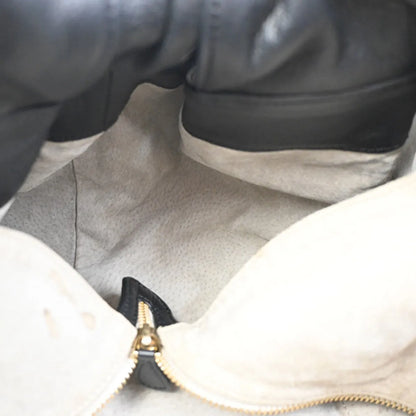 Loewe Anagram Logo Nappa Aire Hand Leather, Black, Leather, Tote Bag