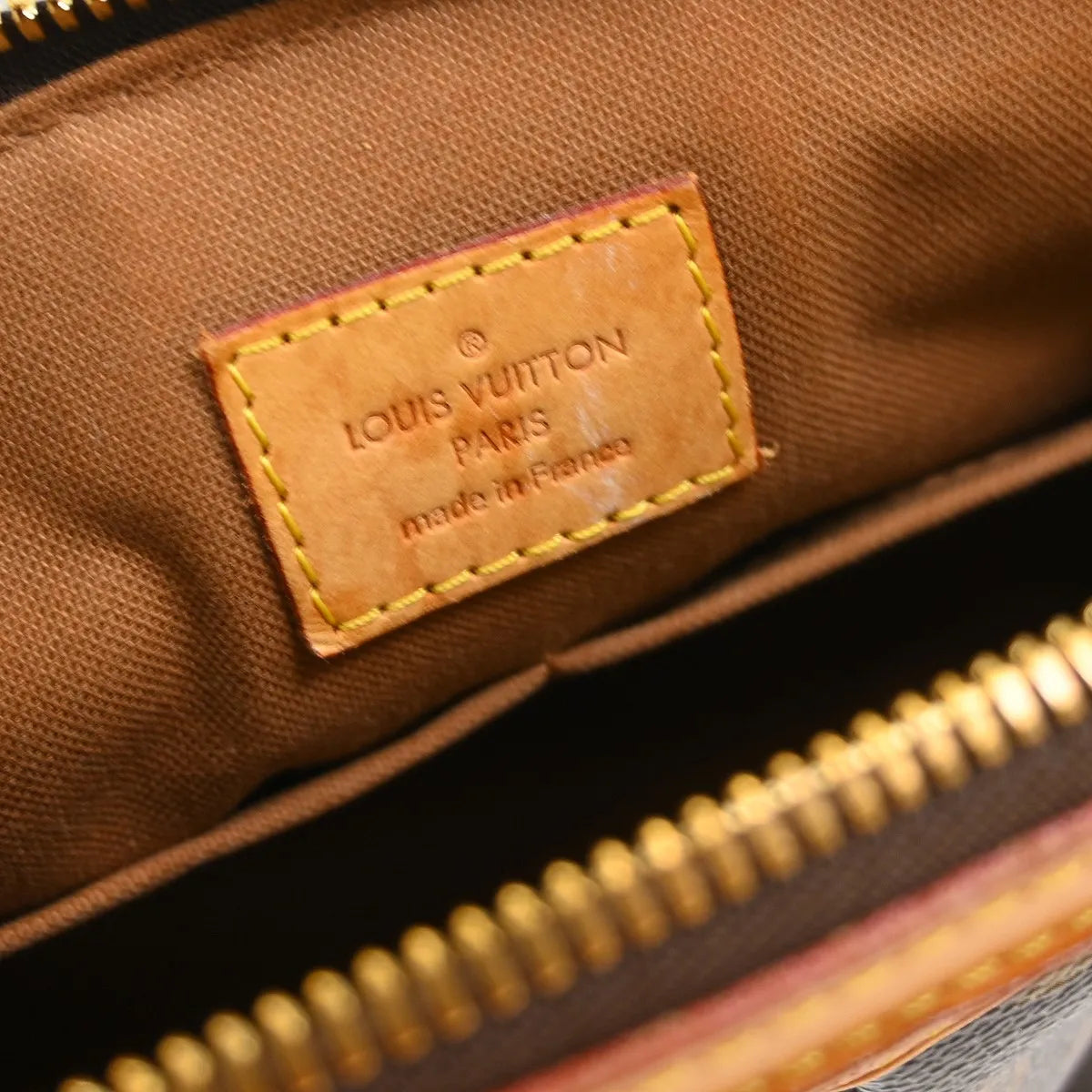 Louis Vuitton Tivoli Monogram Canvas, Brown, Canvas, Handbag
