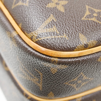 Louis Vuitton Reporter Monogram Canvas, Brown, Canvas, Shoulder Bag