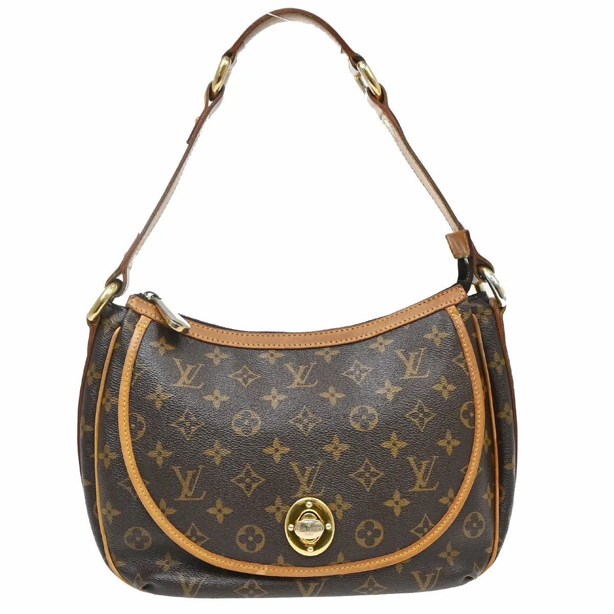 Louis Vuitton Tulum Monogram Canvas, Brown, Canvas, Handbag