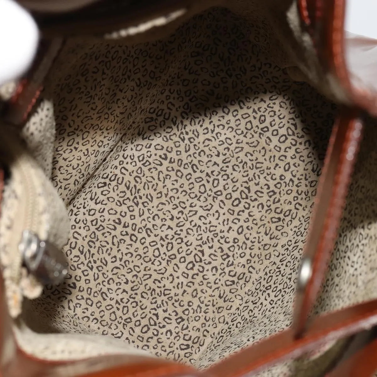 cartier Panthère Shoulder Patent leather, Brown, Patent Leather, Shoulder Bag