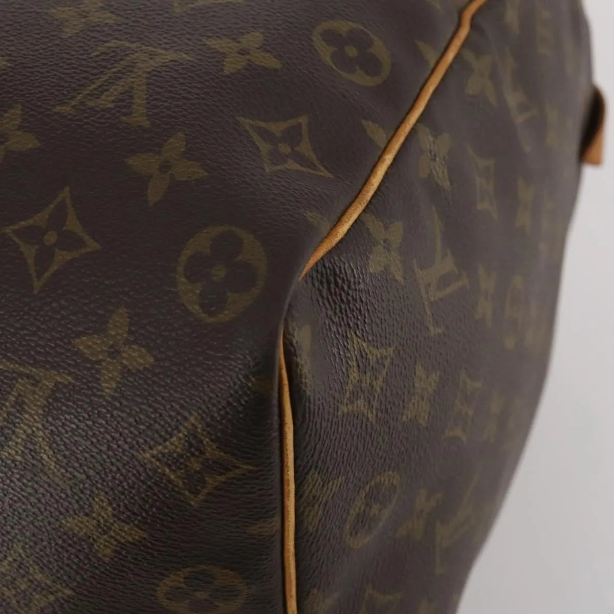 Louis Vuitton Keepall Monogram Canvas, Brown, Canvas, Travel Bag
