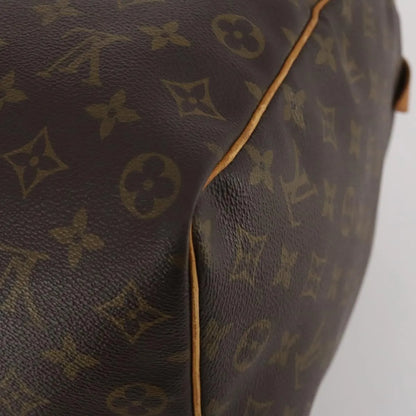 Louis Vuitton Keepall Monogram Canvas, Brown, Canvas, Travel Bag