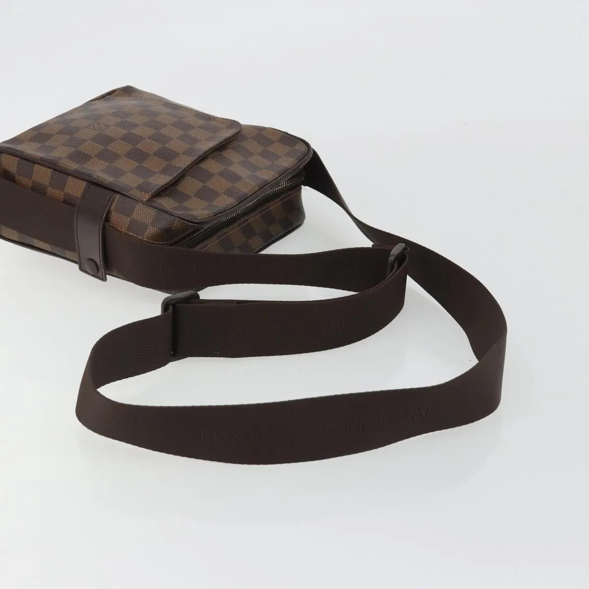 Louis Vuitton Olav Damier, Brown, Canvas, Shoulder Bag