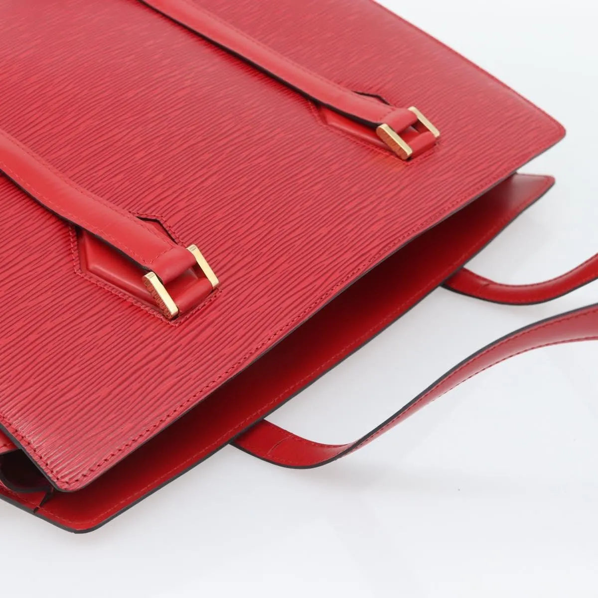 Louis Vuitton Duplex Epi Leather, Red, Leather, Shoulder Bag