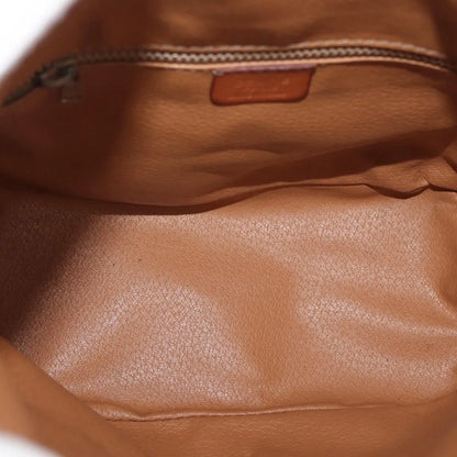 Celine Drawstring Bucket Triomphe Coated Canvas, Beige, Canvas, Handbag