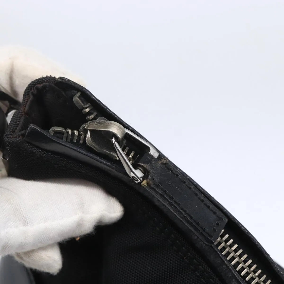 Gucci Vintage GG Canvas, Black, Canvas, Shoulder Bag