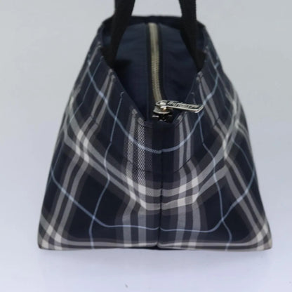 Burberry Nova Check Blue Label Nylon, Navy, Nylon, Handbag