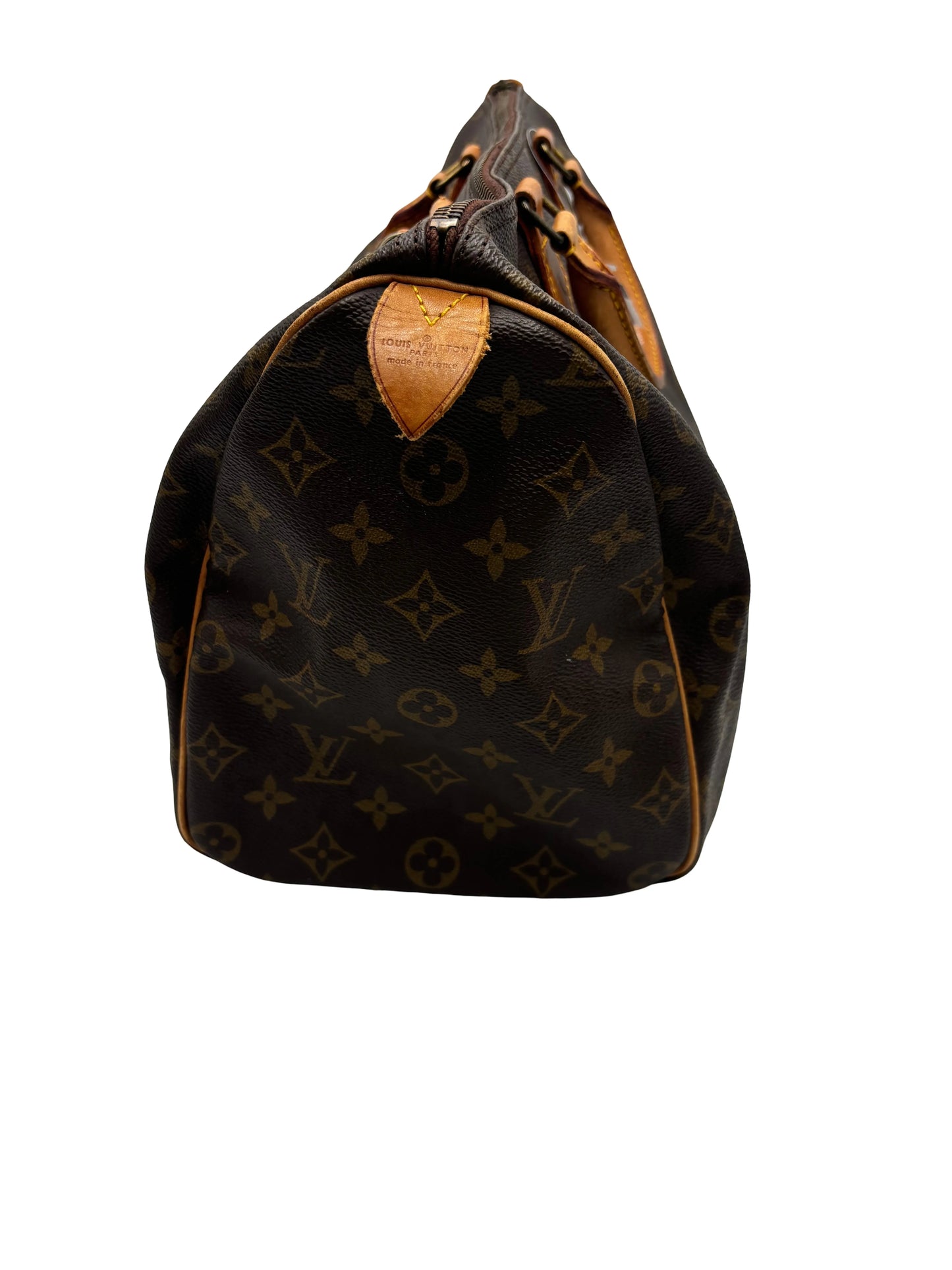 Louis Vuitton Speedy Monogram Canvas, Brown, Canvas, Handbag