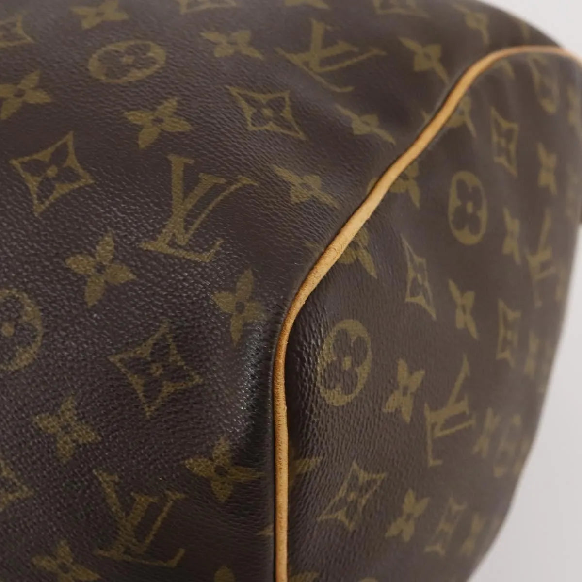 Louis Vuitton Keepall Monogram Canvas, Brown, Canvas, Travel Bag