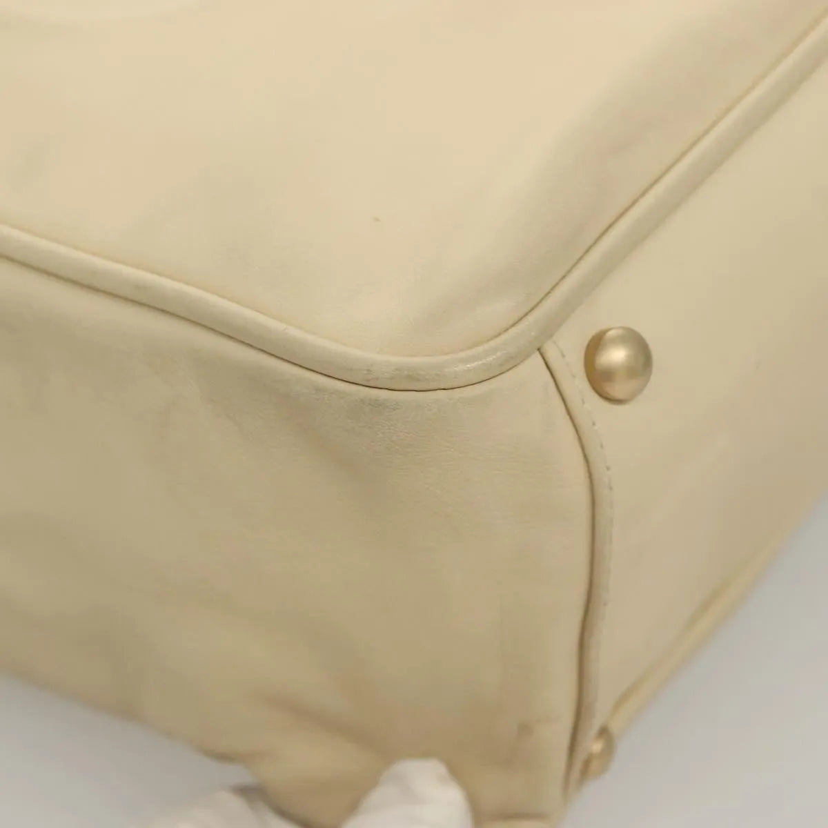 Chanel Camellia Tote Leather, Beige, Leather, Tote Bag
