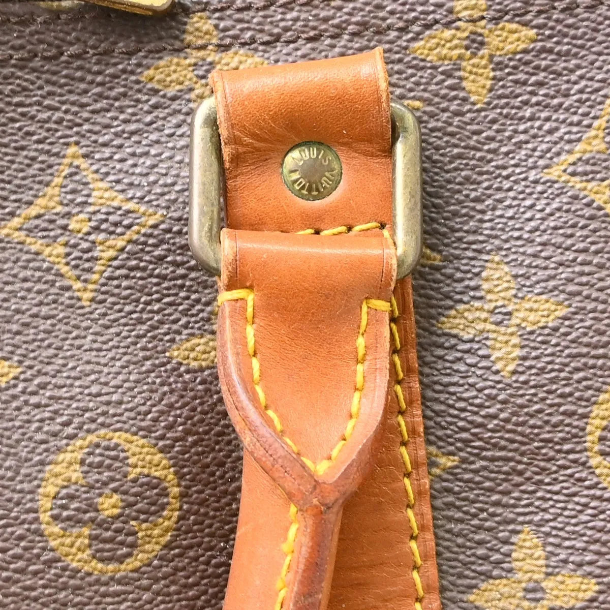 Louis Vuitton Keepall Monogram Canvas, Brown, Canvas, Travel Bag