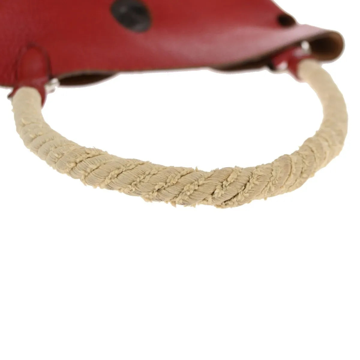 Hermes Mangeoire Taurillon Clemence Leather, Red, Leather, Shoulder Bag