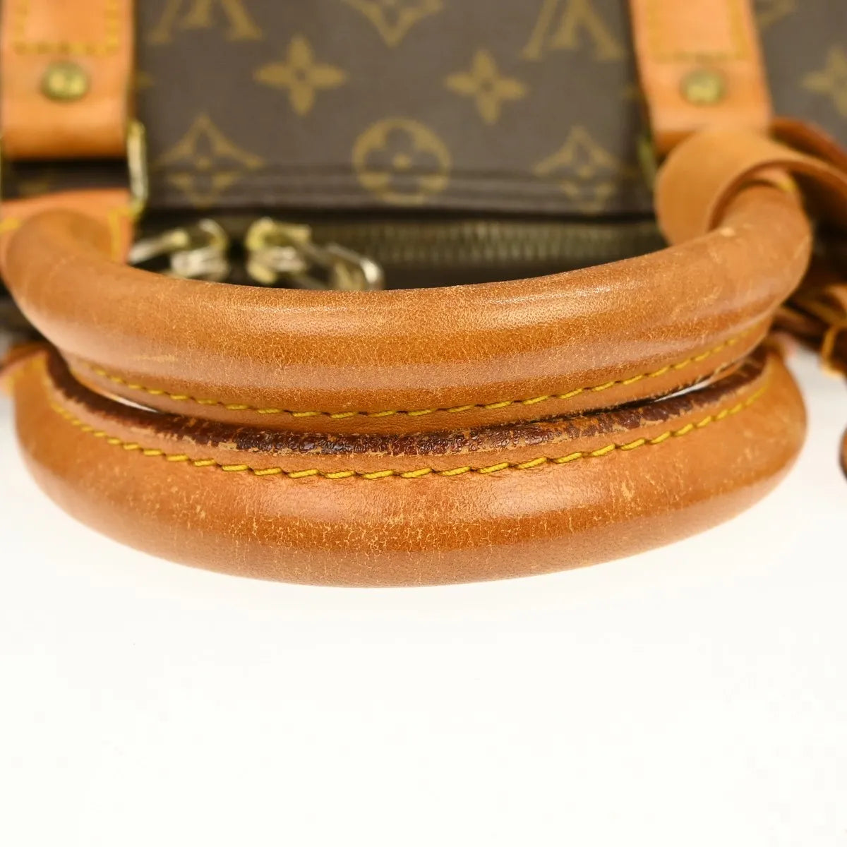 Louis Vuitton Keepall Monogram, Brown, Canvas, Travel Bag