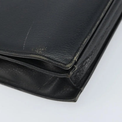 Burberry Vintage Leather, Black, Leather, Briefcase