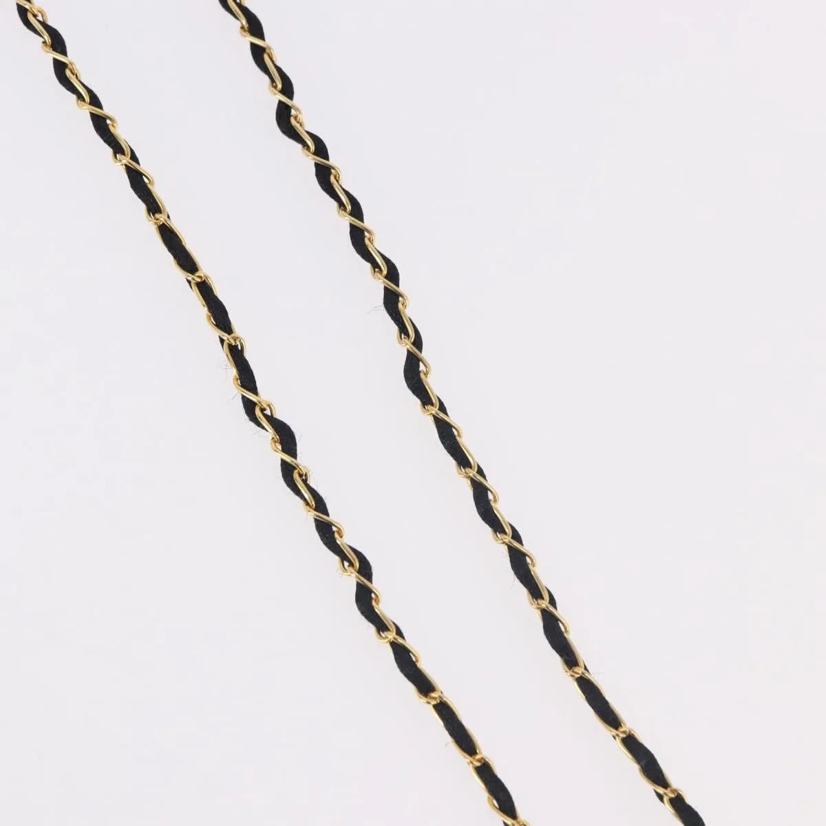 "Chanel CC Perfume Bottle Pendant Chain Long Metal with Leather, Crystals and Faux Pearl", Gold, Metal, Necklace