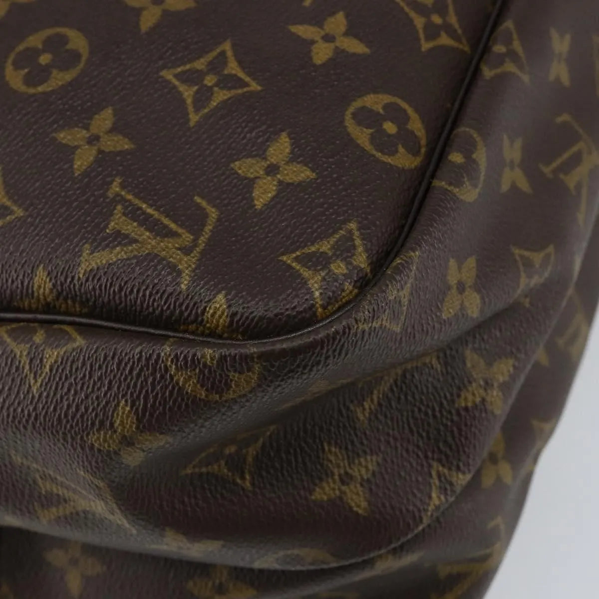 Louis Vuitton Reporter Monogram Canvas, Brown, Canvas, Shoulder Bag