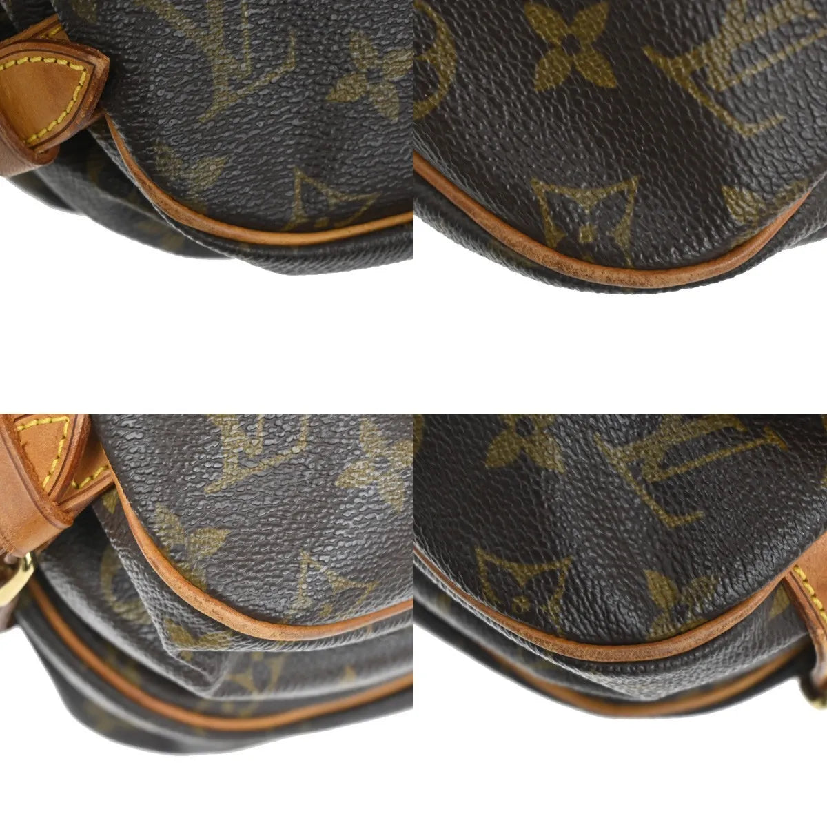 Louis Vuitton Saumur Monogram Canvas, Brown, Canvas, Shoulder Bag