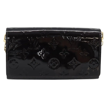 Louis Vuitton Sarah Chain Monogram Vernis, Burgundy, Patent Leather, Clutch
