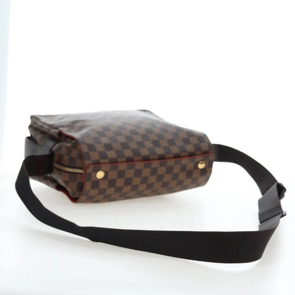 Louis Vuitton Naviglio Damier, Brown, Canvas, Shoulder Bag