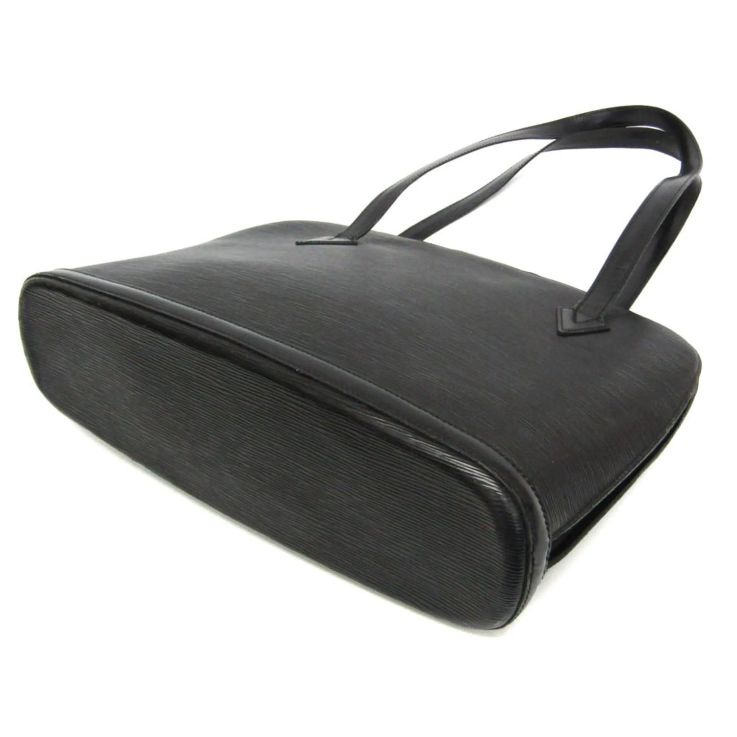 Louis Vuitton Lussac Epi Leather, Black, Leather, Shoulder Bag