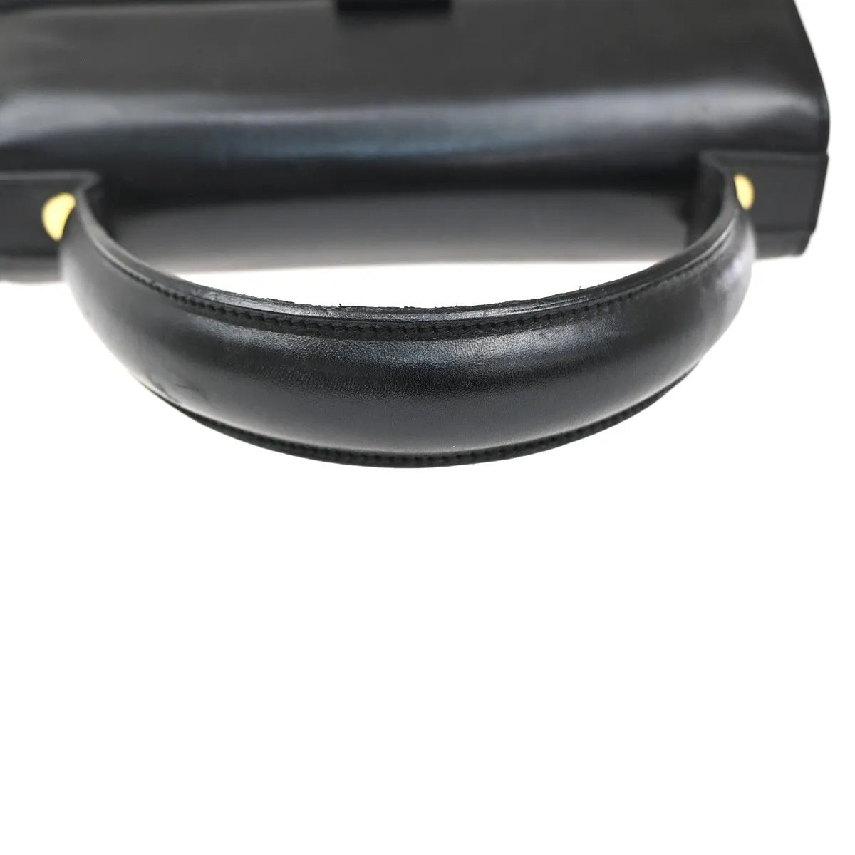 Salvatore Ferragamo Vala Leather, Black, Leather, Handbag