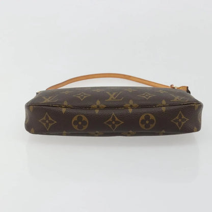 Louis Vuitton Pochette Accessoires NM Monogram Canvas, Brown, Canvas, Clutch