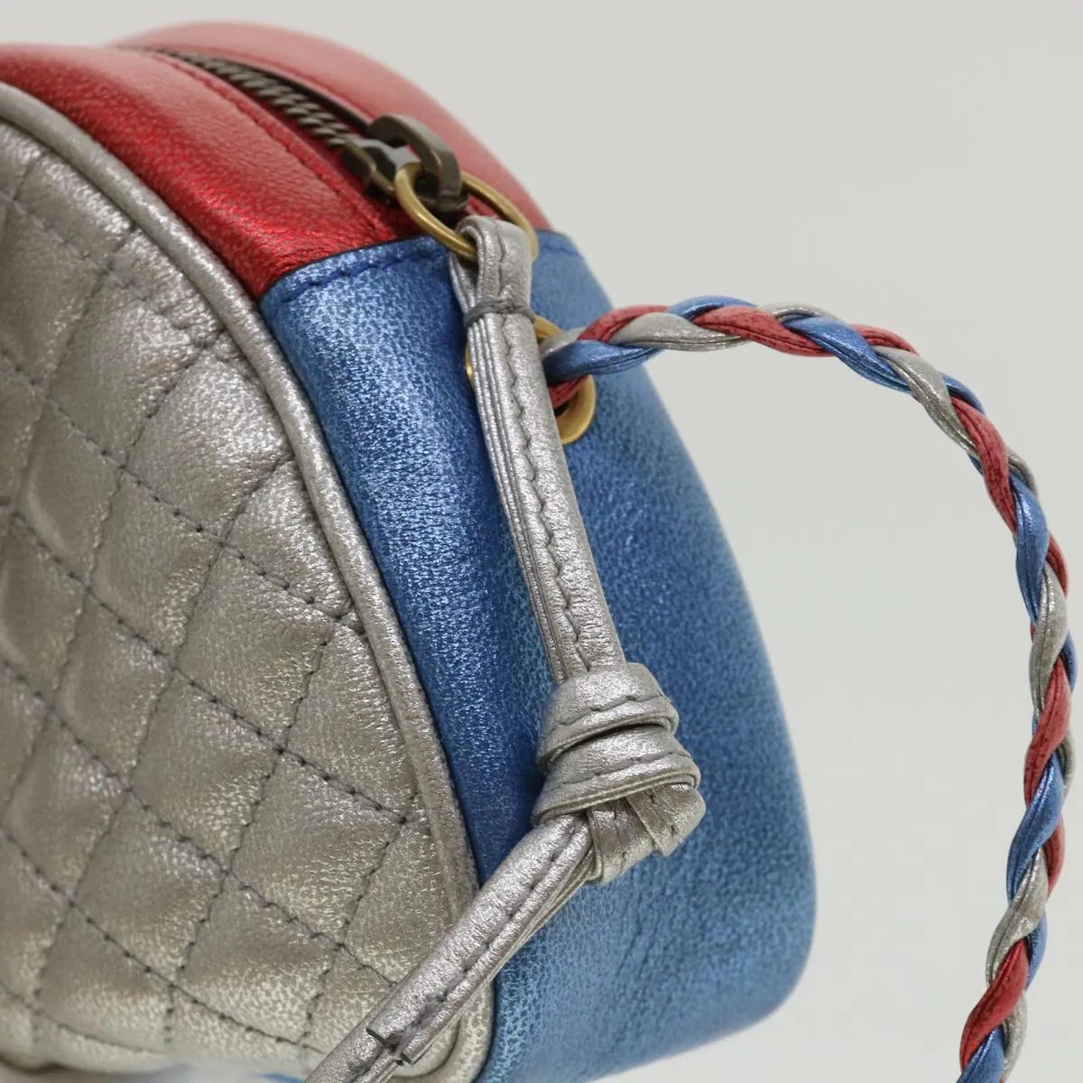 Gucci Trapuntata Camera Lambskin, Multicolour, Leather, Shoulder Bag