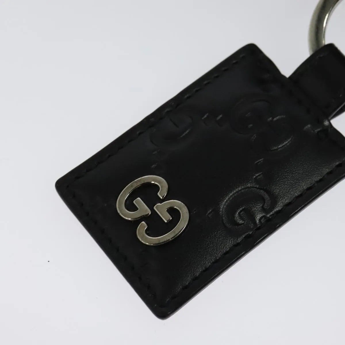 Gucci Signature Zip Messenger Guccissima Leather, Black, Leather, Shoulder Bag