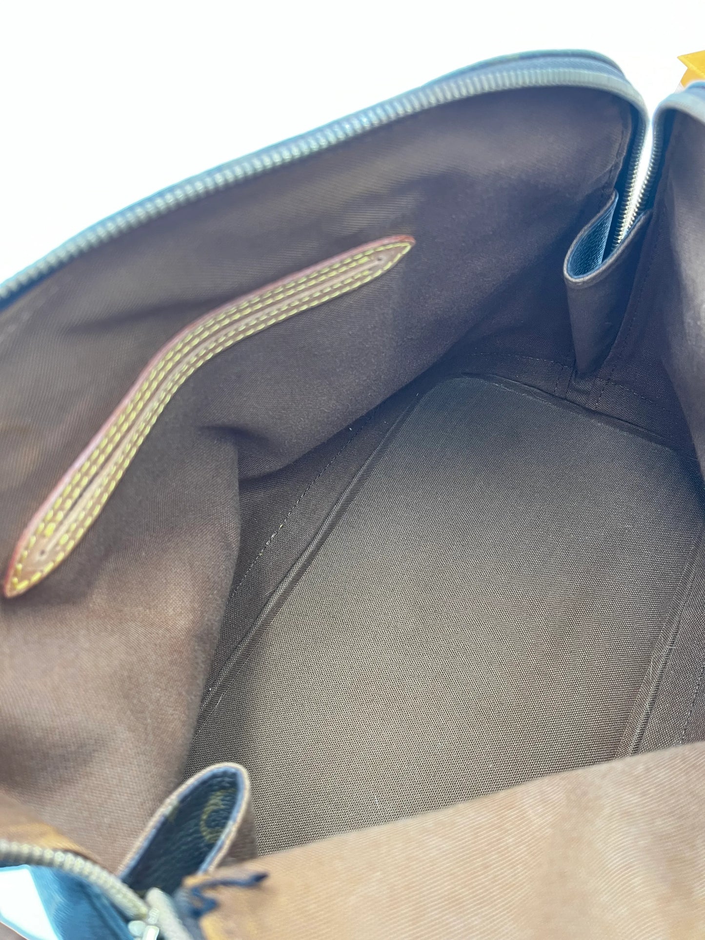 Louis Vuitton Vintage Alma Monogram Canvas, Brown, Canvas, Handbag