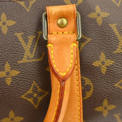 Louis Vuitton Keepall Monogram Canvas, Brown, Canvas, Travel Bag