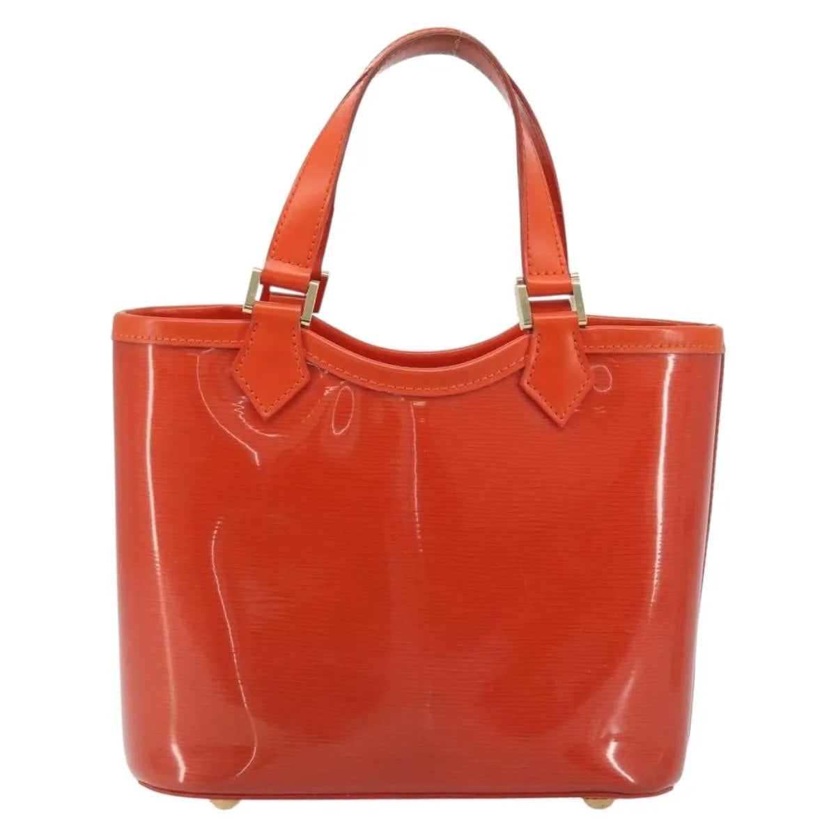 Louis Vuitton Plage Lagoon Bay Vinyl Epi Leather, Orange, Leather, Tote Bag