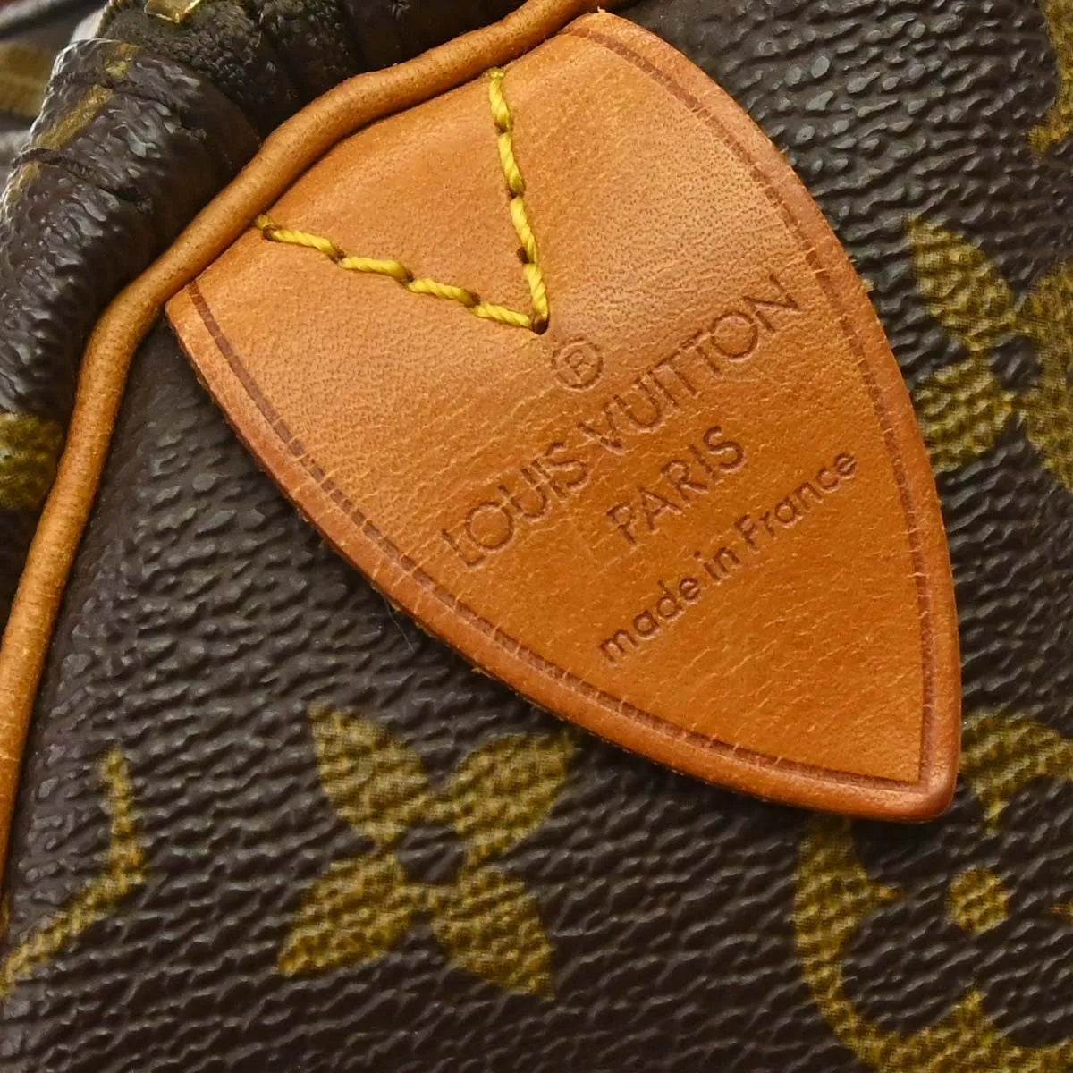 Louis Vuitton Speedy Monogram, Brown, Canvas, Handbag