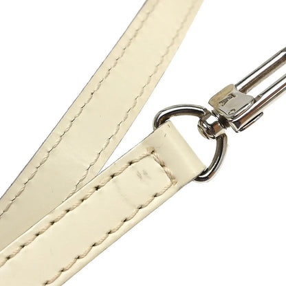 Louis Vuitton Montaigne Epi, White, Leather, Handbag