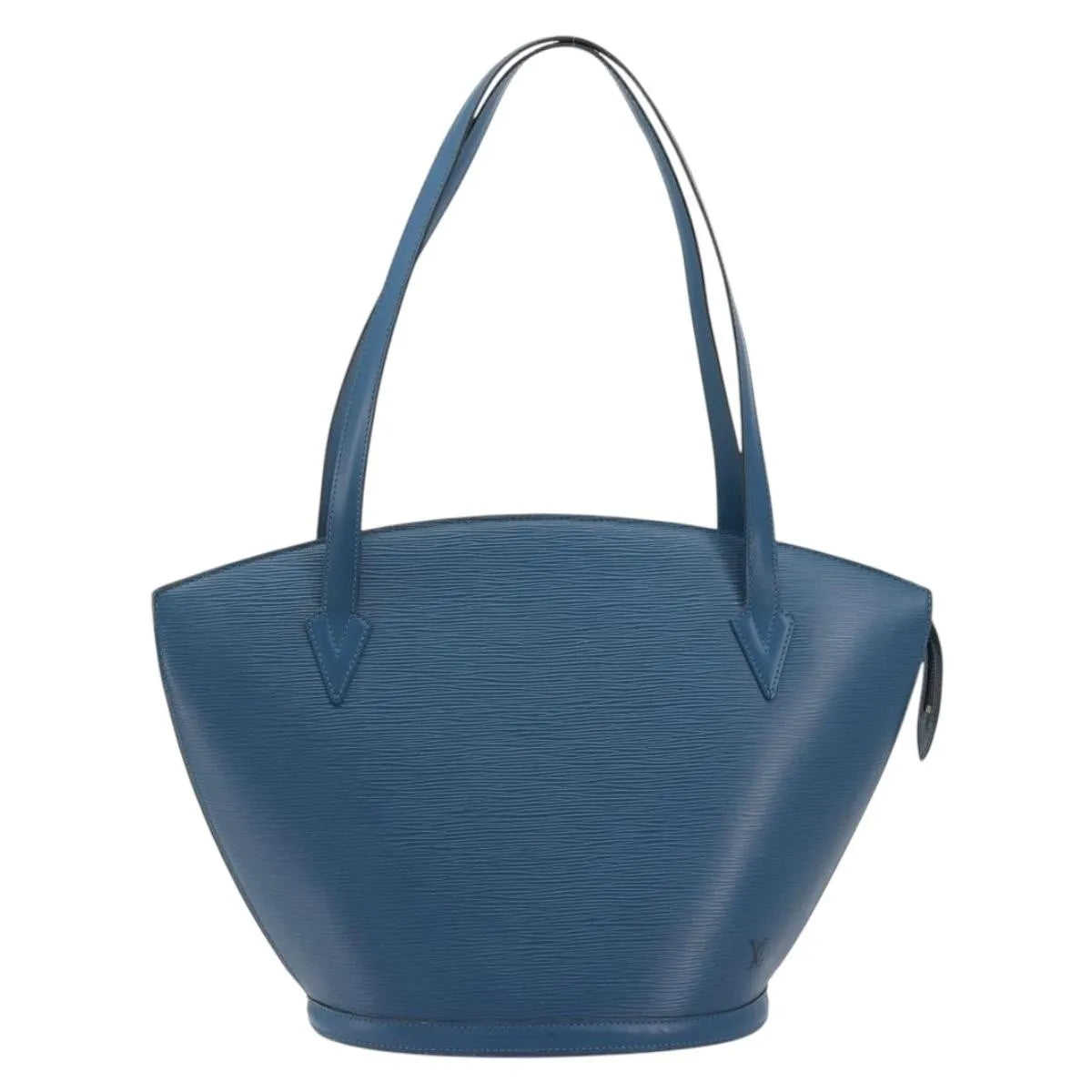 Louis Vuitton Saint Jacques Epi, Blue, Leather, Shoulder Bag