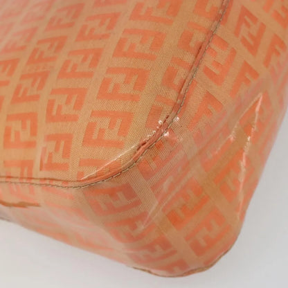 Fendi Zucchino Canvas Mamma Baguette canvas, Orange, Canvas, Shoulder Bag