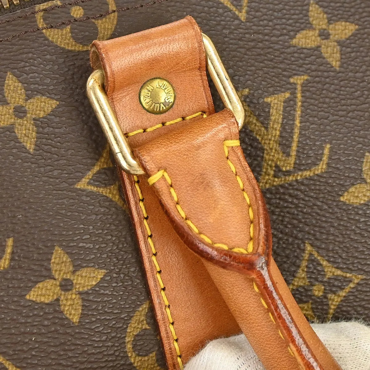 Louis Vuitton Keepall Monogram Canvas, Brown, Canvas, Travel Bag